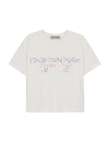 CROP T SHIRT_off white - MARGESHERWOOD - Modalova