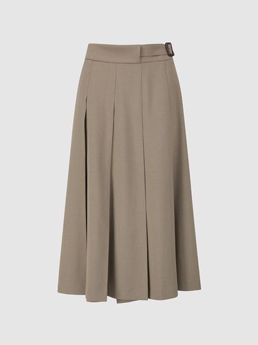 A line pleats skirt NAEF8 WQS190_280 - comgen - Modalova