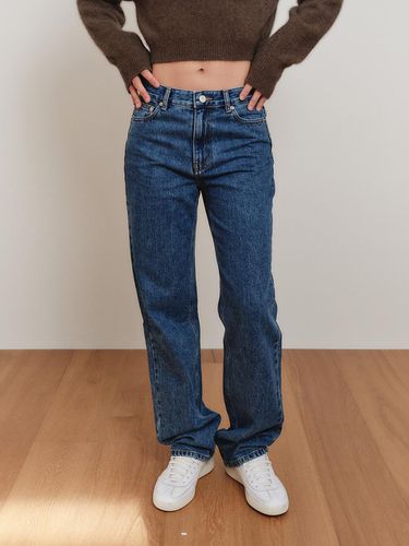 CLASSIC STRAIGHT DENIM PANTS - FACE NONE - Modalova