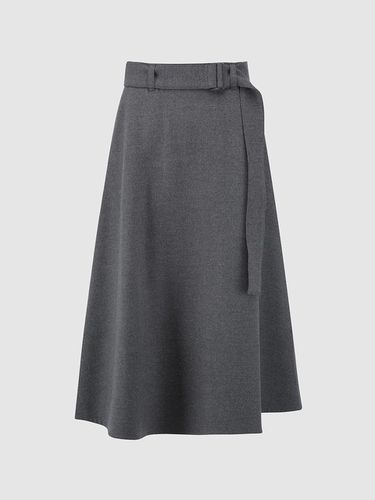 Belted Flared Skirt NAEW0 - WQS070_431 - comgen - Modalova