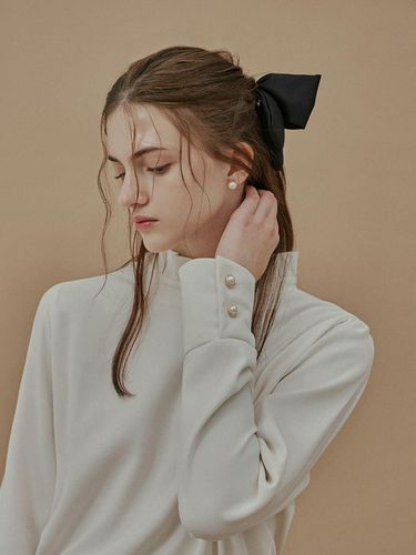 Wits high-neck frilled blouse - TWEE - Modalova