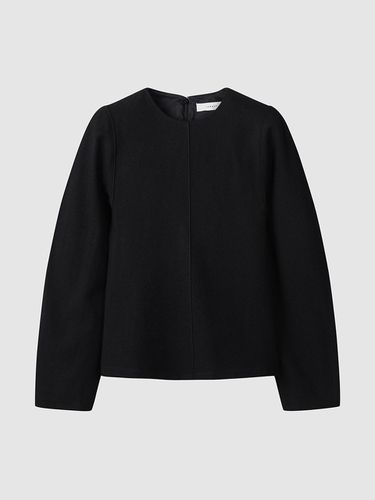 Puff Sleeve Wool Blended Blouse NAEW0 - WRC040 450 - comgen - Modalova