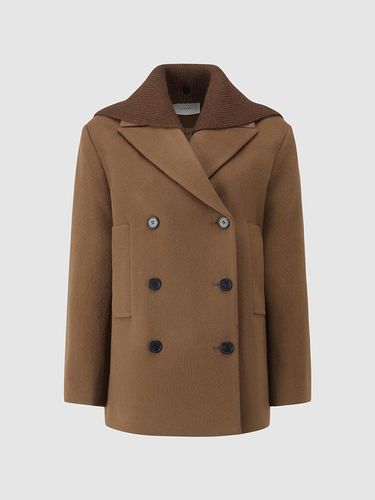 Knitwear collar point pe coat NAEW0 WCH110_840 - comgen - Modalova