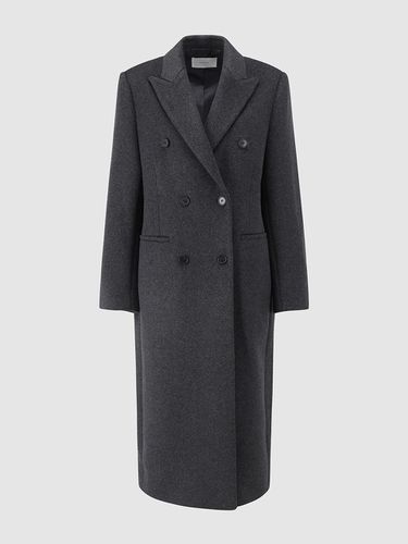 Peaked Raffel Long Coat NAEW0 - WCH500 461 - comgen - Modalova