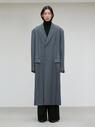 UNISEX REMOVABLE COLLAR COAT - RE RHEE - Modalova