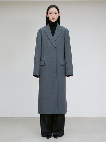 REMOVABLE COLLAR COAT - RE RHEE - Modalova