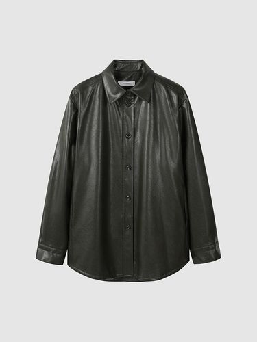 Eco-leather shirt NAEW0 - WRC070 470 - comgen - Modalova