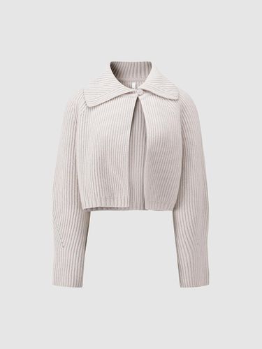 Big collar Cardigan - comgen - Modalova