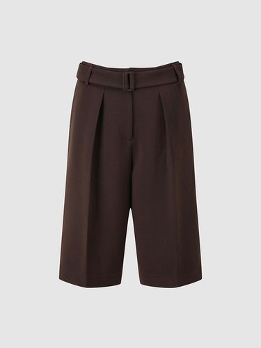 Belted Bermuda Pants NAEW0 - WPH010 310 - comgen - Modalova