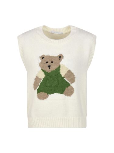 Bear Knit Vest_DZ4WV051 - COIINCOS - Modalova