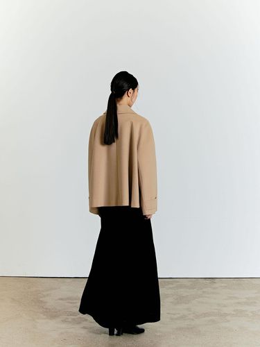 Scarf coat (beige) - octobersecond - Modalova