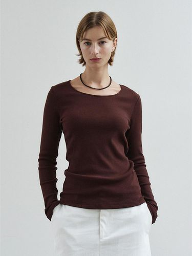 Rund Long sleeved T - shirt brown - Wave Union - Modalova