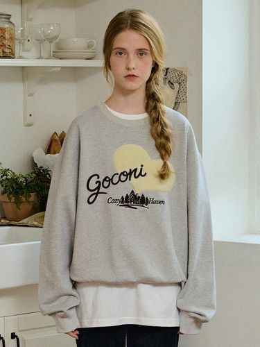 Cozy Haven Sweat Shirts - Melange Gray sweatshirt - GOCORI - Modalova