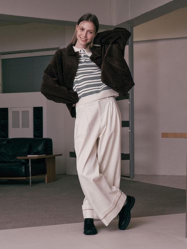 AR_Roll up wide pants_2color - Aei&Rei - Modalova