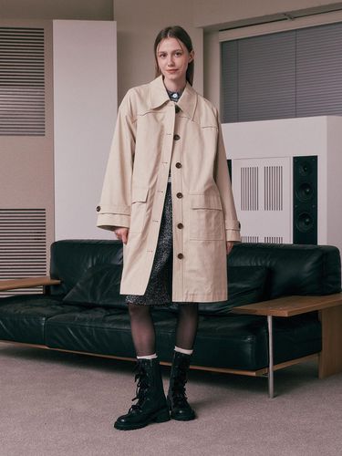 AR_Mid-length basic coat - Aei&Rei - Modalova