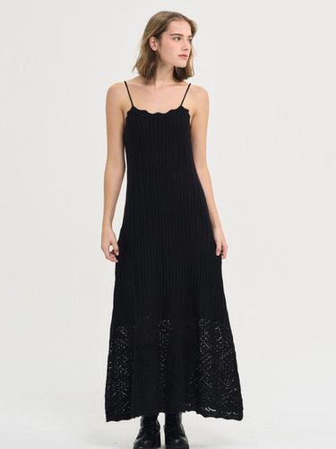 Ciara Wool Knit Long Dress_Black - SORRY TOO MUCH LOVE - Modalova