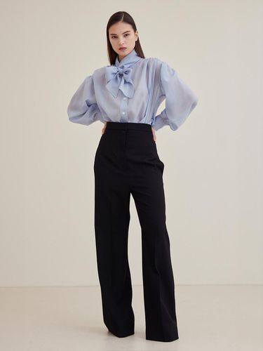 Sylvites High - Waist Virgin Wool Pants - HAGAHI - Modalova