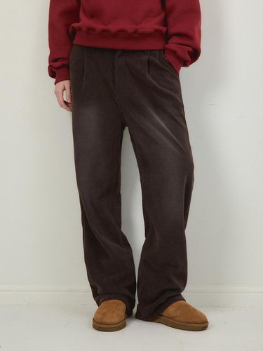 Brush Washed Corduroy Pants - WEDNESDAY OASIS - Modalova