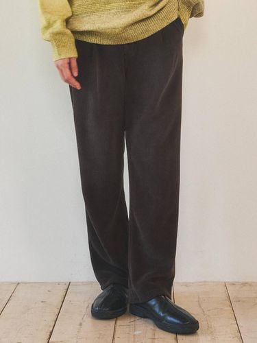 Brush-washed Corduroy Pants - WEDNESDAY OASIS - Modalova