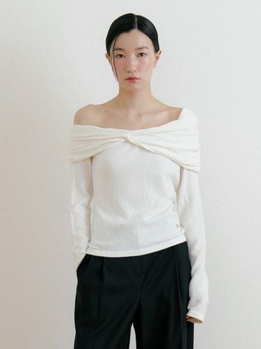 Wool Twisted Knit [Ivory] - Lucirzu - Modalova