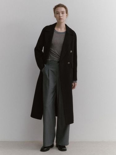 Double Brested Coat (Black) - LEI AVERY - Modalova