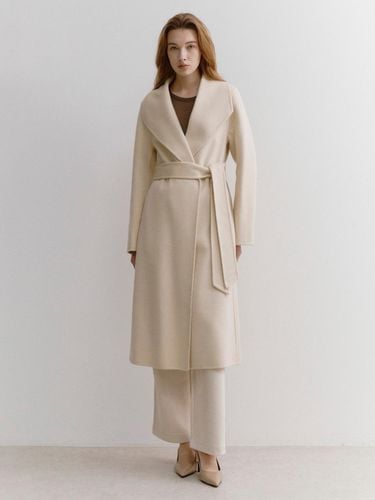 Cashmere Wrap Coat (beige) - LEI AVERY - Modalova