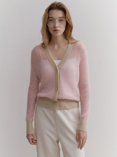 Mohair cardigan (pink) - LEI AVERY - Modalova