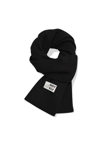 Basic Knitwear muffler black - Wacky Willy - Modalova