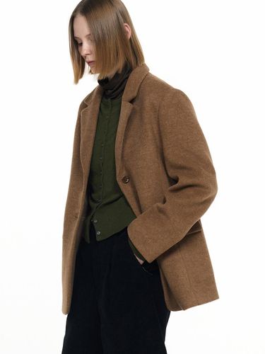 New Classic Wool Jacket [BROWN] - GENERAL IDEA - Modalova