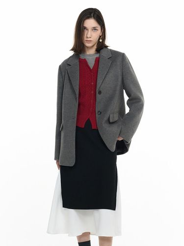 New Classic Wool Jacket [CHARCOAL] / WBD4L09513 - GENERAL IDEA - Modalova