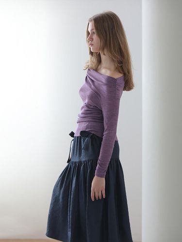 Kai Zienne] tiered cancan satin ribbon skirt - CAHIERS - Modalova