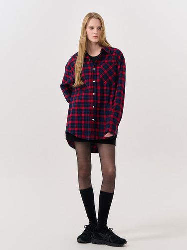 Standard Tartan Checkered Shirt [RED] / SBD3U03003 - GENERAL IDEA - Modalova