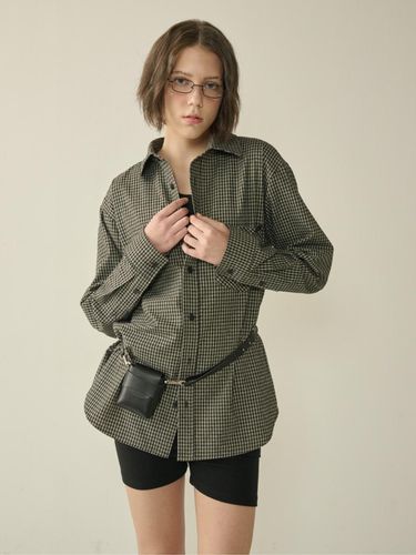 Classic Checked Shirt_Black_W - KINETO - Modalova