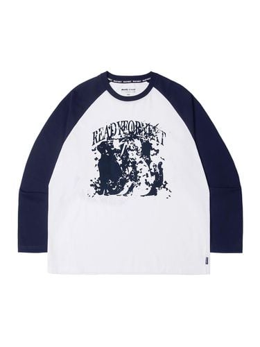 Retro Raglan T-shirt NAVY - ready4next - Modalova