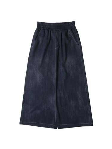 Women's Jersey Long Skirt DARK BLUE - ready4next - Modalova