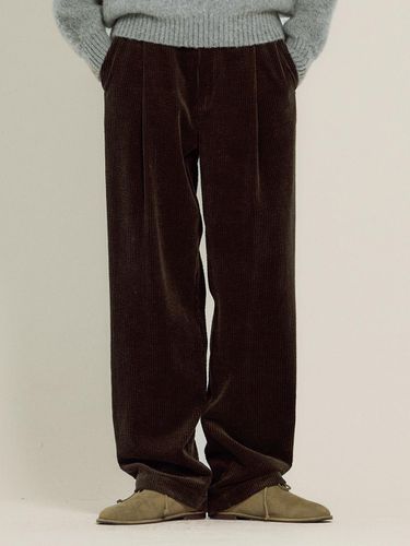 Car] Uncle Corduroy Pants (Brown) - sienne - Modalova