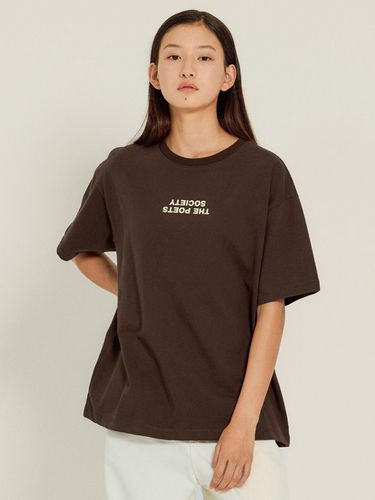 Poets Casual T-Shirt [Brown] - sienne - Modalova