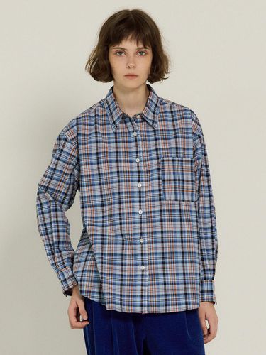 Check Hellen Shirt [Blue] - sienne - Modalova