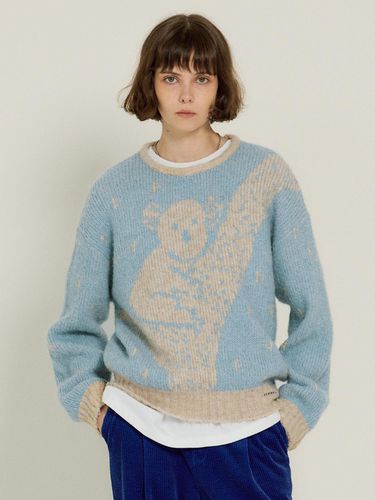 Koala Jacquard Knit [Sky Blue] - sienne - Modalova