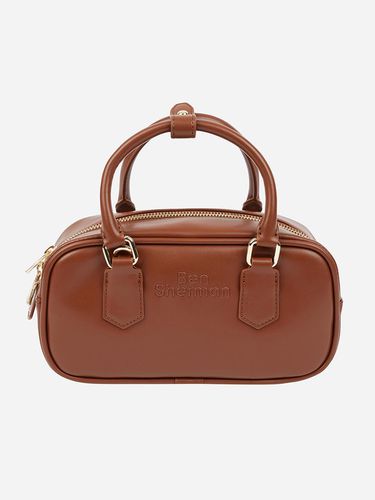 Classic Leather Square Mini Tote Bag BODAB412U - bensherman - Modalova