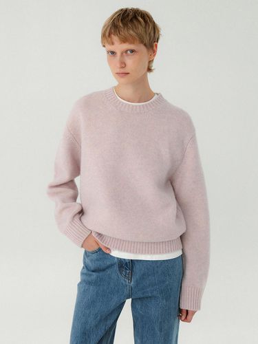 Winter Round Neck Pull Over_Light Pink - RRACE - Modalova