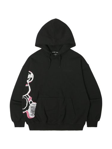 Side bear napping hooded BLACK - ready4next - Modalova