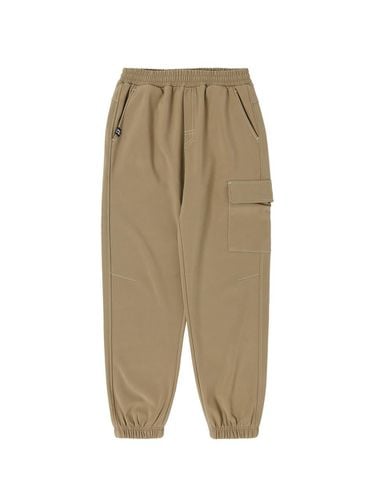 Brushed bonding stitch jogger pants / - ready4next - Modalova