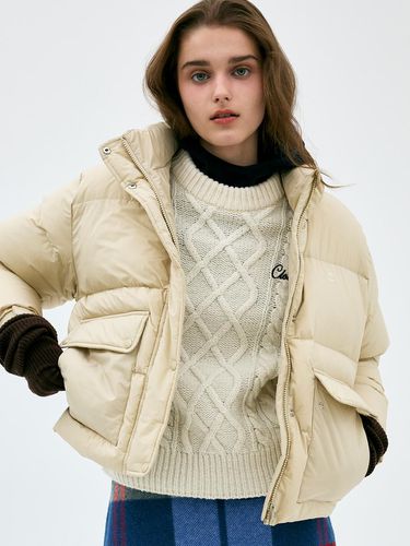 FW ] Essential Down Jacket (Beige) - CLOVE - Modalova