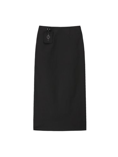 Pocket Maxi Skirt - BLACK - CLUT STUDIO - Modalova