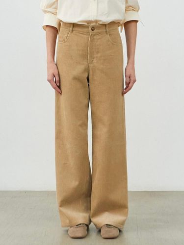 MALO CORDUROY PANTS_BEIGE - diaalto - Modalova