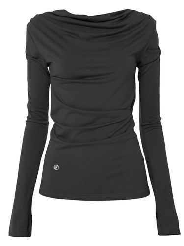 Drape Long Sleeve (FL - 146_Black) - FLARE UP - Modalova