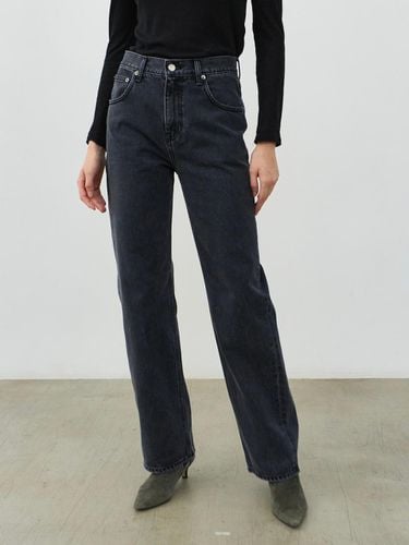 TROYES CONE DENIM PANTS_BLACK/BLUE - diaalto - Modalova