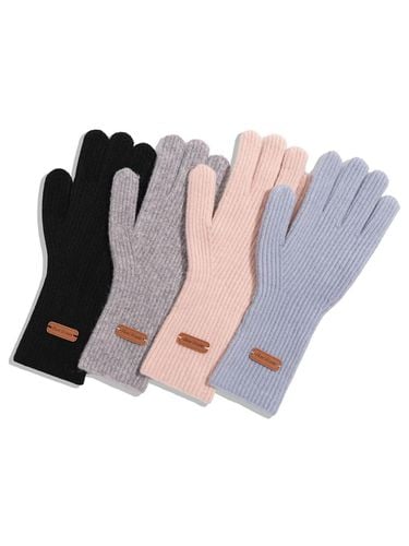 Wool Finger Hole Gloves [4color] - Rosefrantz - Modalova