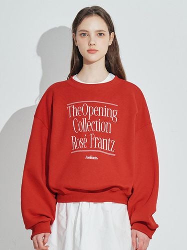 Opening Sweatshirt [Red] - Rosefrantz - Modalova